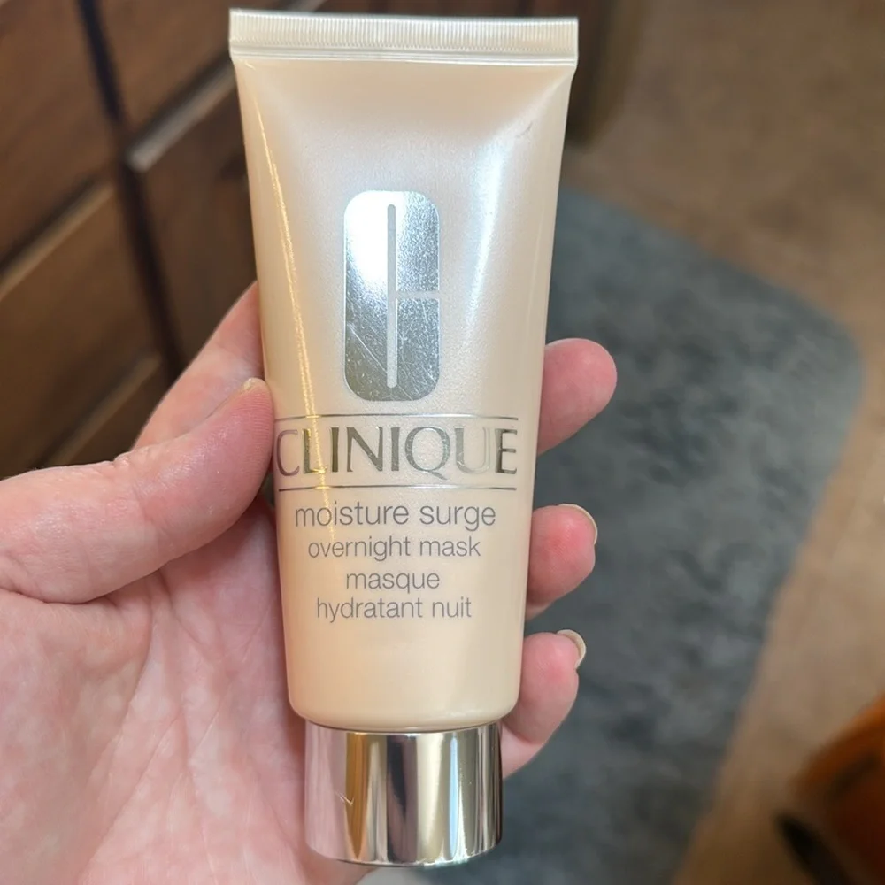 NEW Clinique Moisture Surge Overnight Face Mask 3.4 oz Hydrating Sleeping Mask